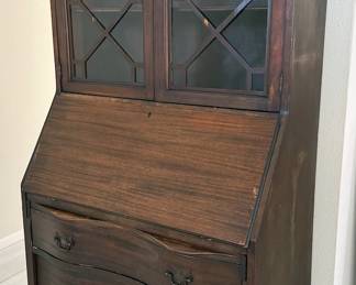 Honduran mahogany secretary