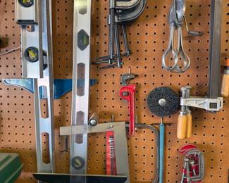 Assorted hand tools