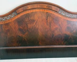 Carved wooden headboard (Double/full)