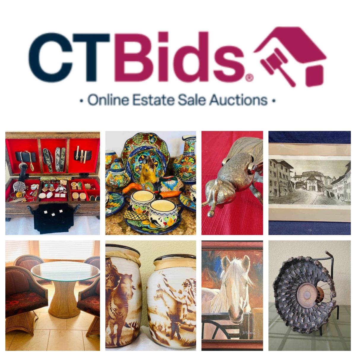 Blank 9 Grids Collage