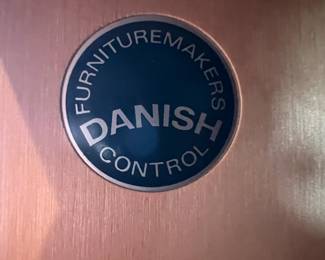 And this is the label for the china cabinet.