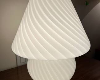 This lamp has quite the style to it.  