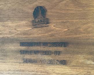 Here is the label for the Step In tables.