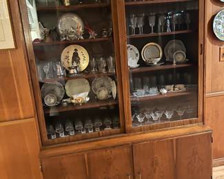 This china cabinet is also in the Danish furniture collection, but is labeled "Danish Furnituremakers Control".  (Probably not a brand, but it does suggest its origins are Danish.)