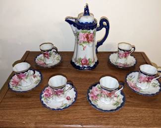 Tea Set hand painted in China