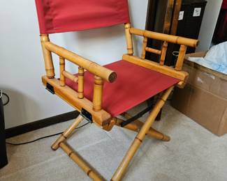 Bamboo Directors Chair 