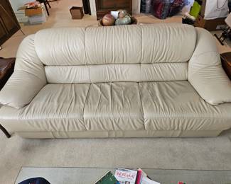 Natuzzi Leather Sofa 