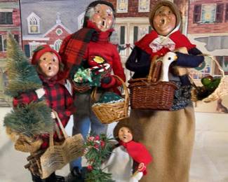 Byers Choice Carolers Family
