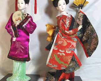 Japanese Princess And Geisha dolls