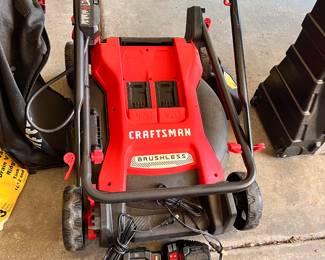 Like New Craftsman Brushless Battery powered  mower