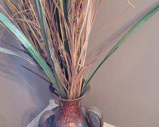 Beautiful Urn style Grecian Metal Vase