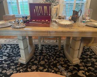 Gorgeous Super Quality Absolutely Gorgeous Blond Oak Dining Room Set