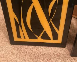 3 PIECE ARTWORK   29"BY 29"