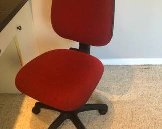 RED DESK CHAIR