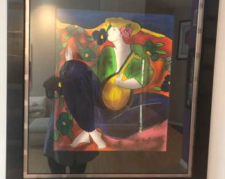 linda de kinff  27" BY 30" ARTWORK