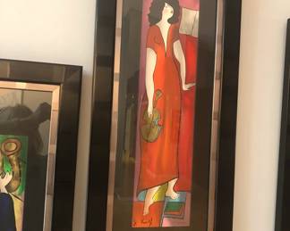 LINDA DE KINFF 30" BY 12" ARTWORK