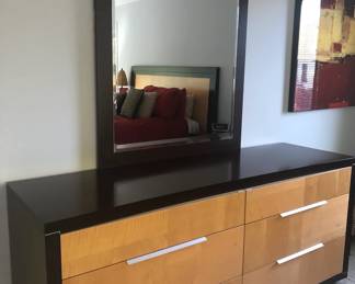 DRESSER WITH MIRROR MADE IN ITALY ALF GROUP