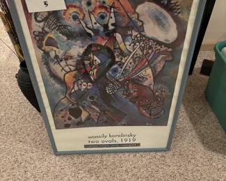 WASSILY KANDINSKY 25" BY 37"