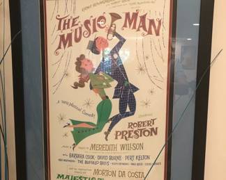 THE MUSIC MAN 22" BY 30 " ARTWORK