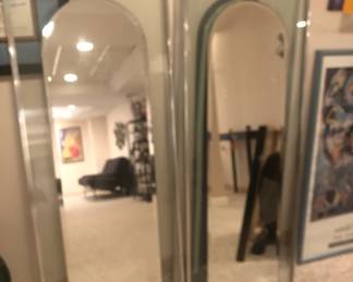 3 PIECE MIRRORED ARTWORK 18"BY 48"