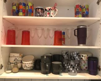 CUPS AND GLASSES