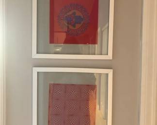 PAIR OF ARTWORK