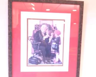 16 BY 18 NORMAN ROCKWELL ARTWORK