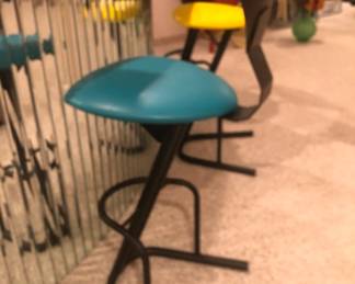 TURQUOISE BAR STOOL
