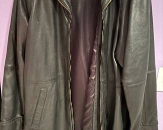 LEATHER COAT
