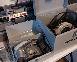 Assorted power tools