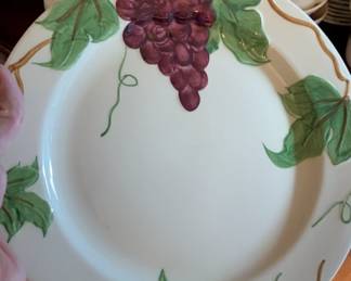 Pacific Company hand painted China set. At least 10-14 settings. Grape style. 1948-1952 era. $200 full set. 