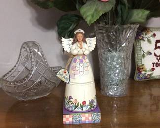 Jim Shore wooden angel, new