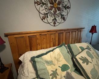 Rustic King Bed