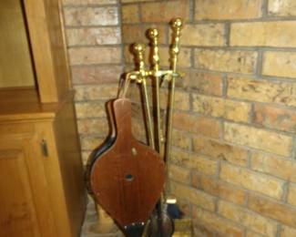 Set of Fire Place Tools