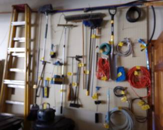 Ladders, Tools, Electris Cords