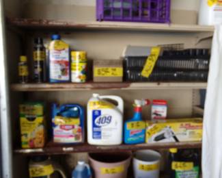 Chemicals, Paints, Bug Killer, Plant Food