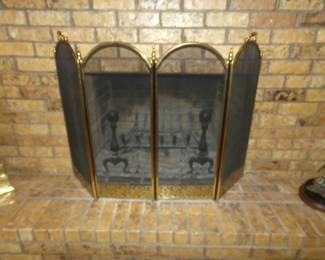 Metal Fire Screen