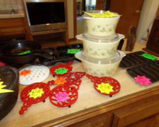 Trivets and Glass Bowl Sets