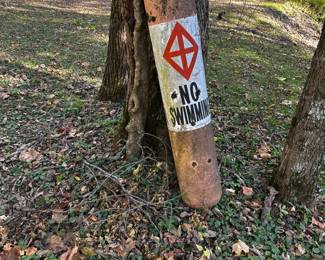 NO SWIMMING BUOY