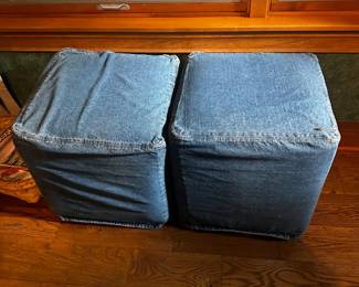 BLUE JEAN STOOLS