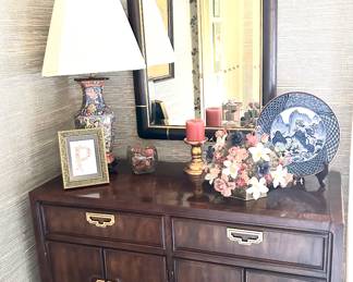 Thomasville console cabinet