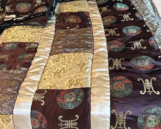 Queen size Asian bedding