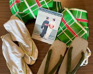 Wooden Japanese sandals