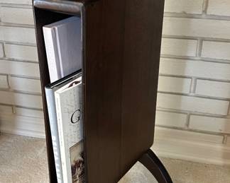 Antique wooden telephone table