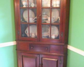 Antique Corner Cabinet