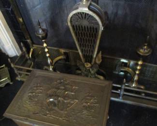 Brass Fireplace Items