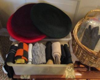 Wool Scarves...Hats...Gloves