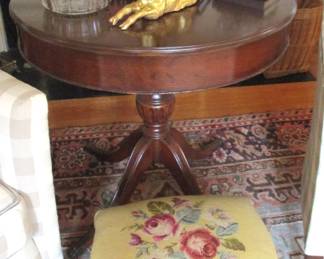 Round Side table...Footstool...