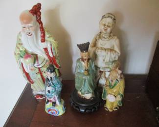 Asian Figures...Mud Men