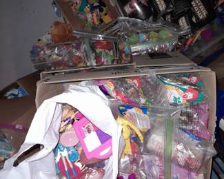 McDonald's toys, bagged